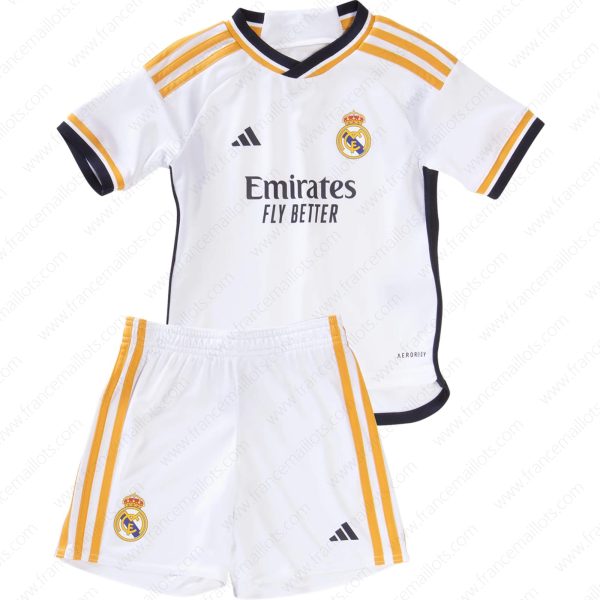 Kit Maillot Enfant Real Madrid Home 23/24 (Maillot + Short)