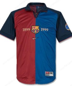 Maillot Retro FC Barcelona Centenary Home Football 1999