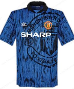 Maillot Retro Manchester United Away Football 92/93