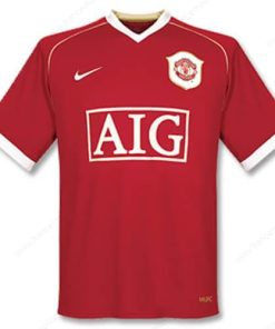 Maillot Retro Manchester United Home Football 06/07
