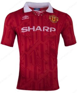Maillot Retro Manchester United Home Football 92/94